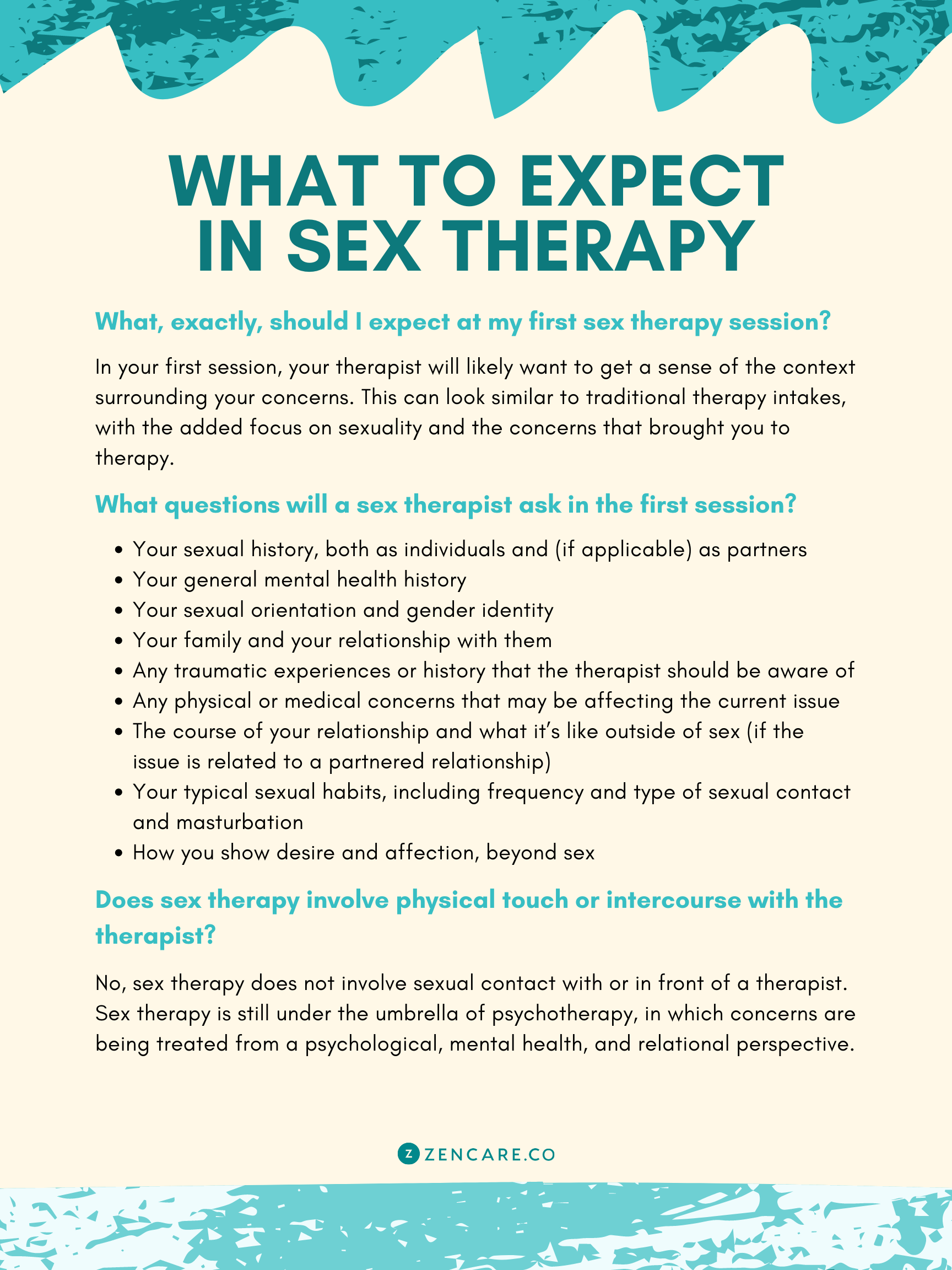 What to Expect in Sex Therapy Zencare Blog